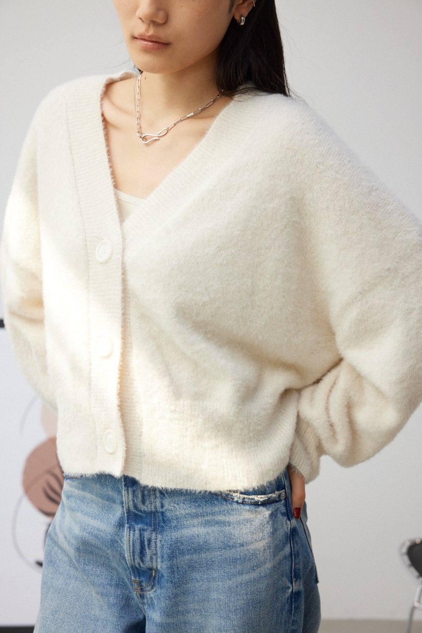 AZUL BY MOUSSY | モヘヤライクニットカーディガン (カーディガン ...