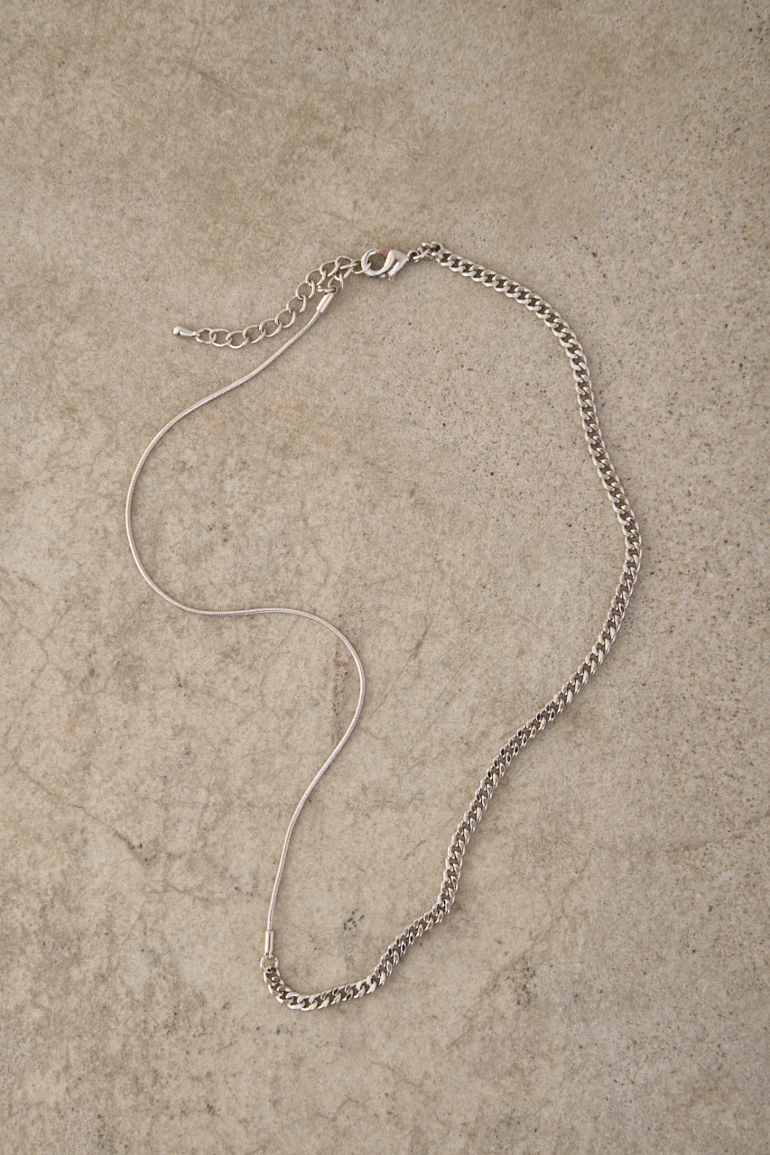 AZUL BY MOUSSY | MIXED CHAIN NECKLACE (ネックレス ) |SHEL