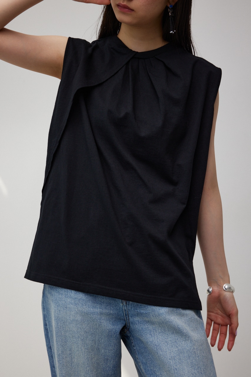 AZUL BY MOUSSY 2WAYツイストデザインノースリーブトップス (Tシャツ・カットソー(半袖) |SHEL'TTER  WEBSTORE