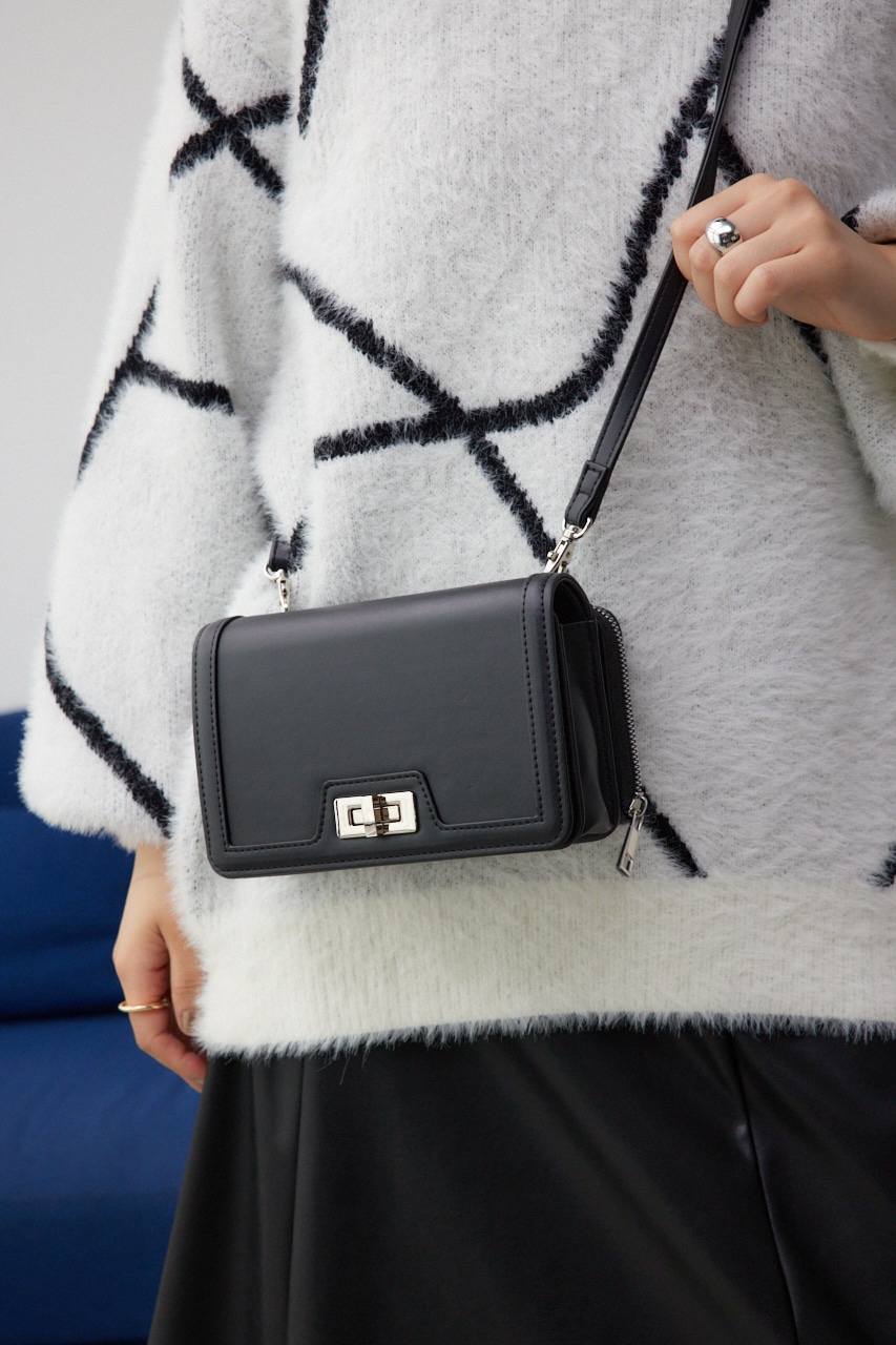 AZUL BY MOUSSY | ターンロックバインディングウォレットバッグ