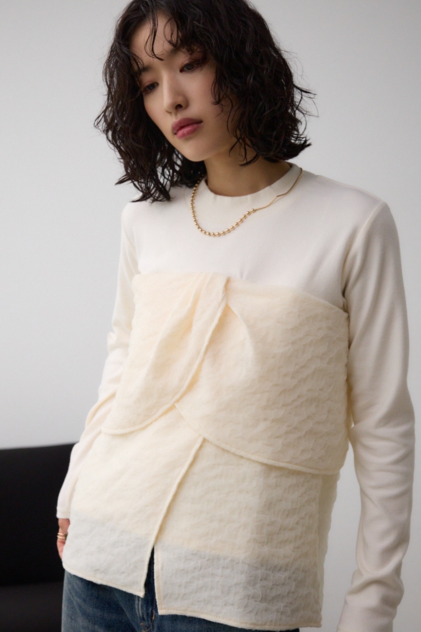 AZUL BY MOUSSY | キモウフライスビスチェトップス (Tシャツ