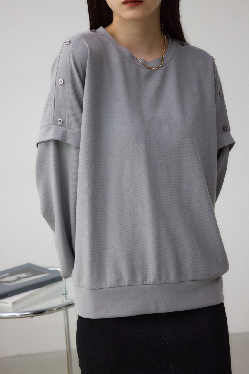 ドルマンカットトップス GRY FREE