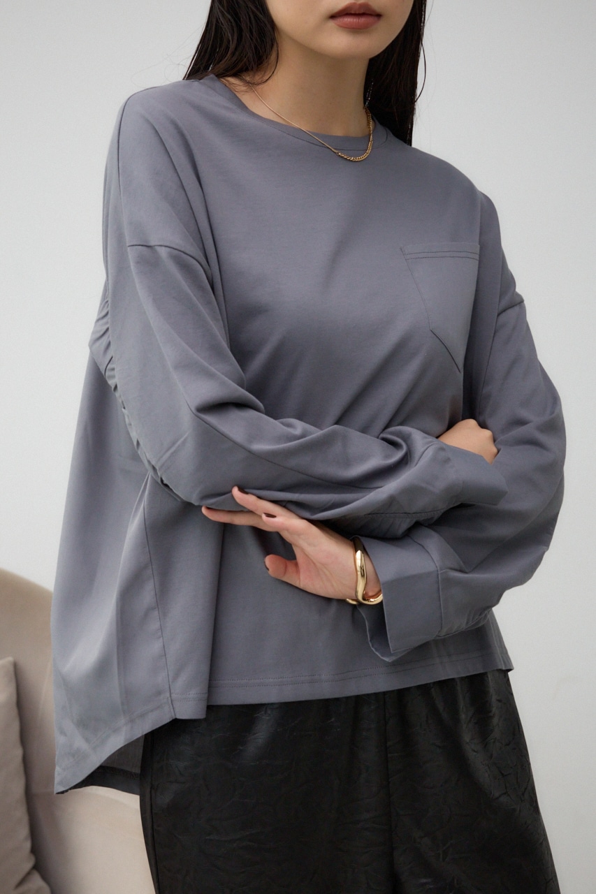 フハクキリカエプルオーバー C.GRY FREE