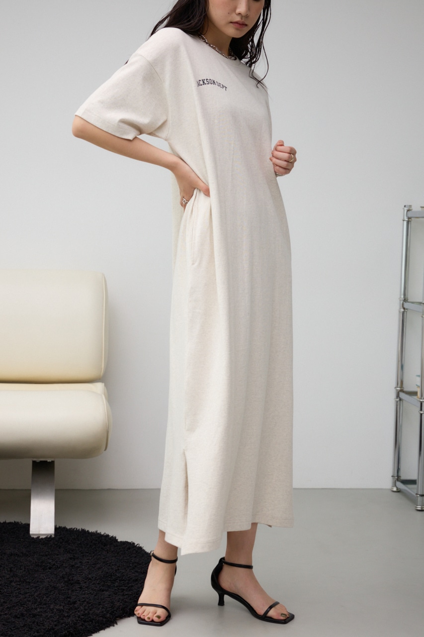 JM Tシャツワンピース L/BEG FREE