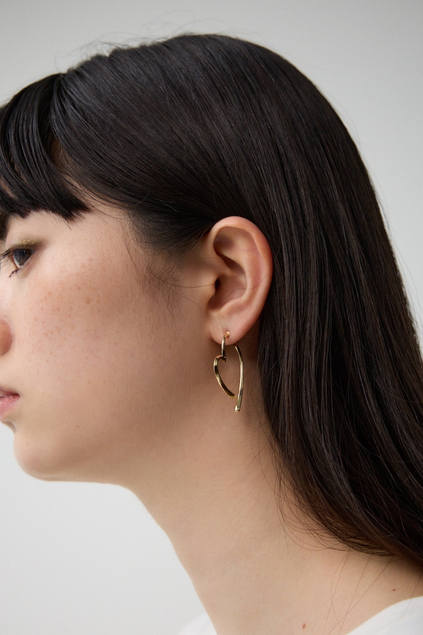 AZUL BY MOUSSY | ハートシェイプスウィングピアス (ピアス 