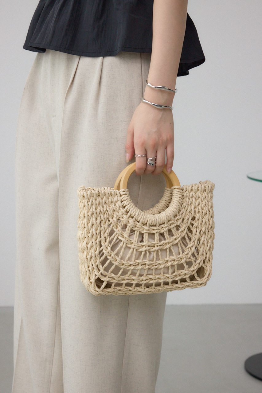 編み込みショルダーバッグ IVOY FREE