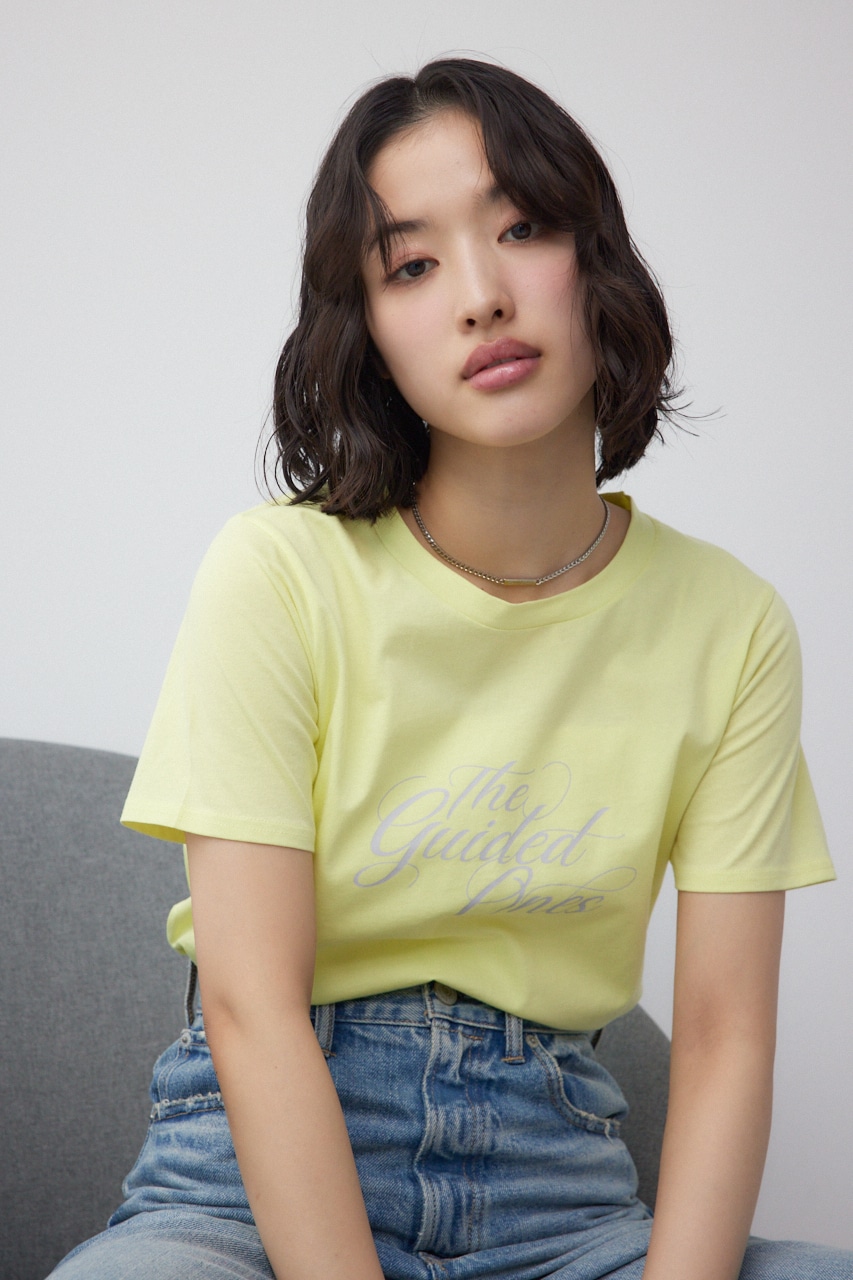 シンプルロゴTシャツ LIME FREE
