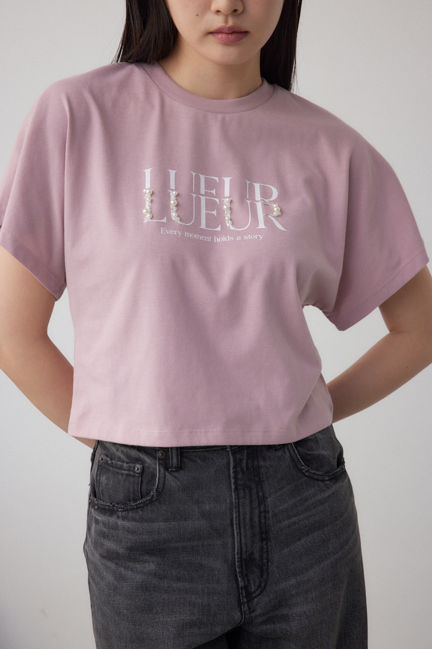 ジュエリーアソートプリントTシャツ L/PNK FREE