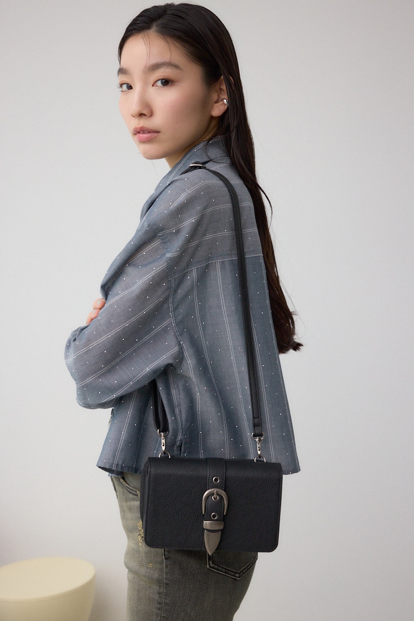 ウエスタンベルトウォレットバッグ BLK FREE