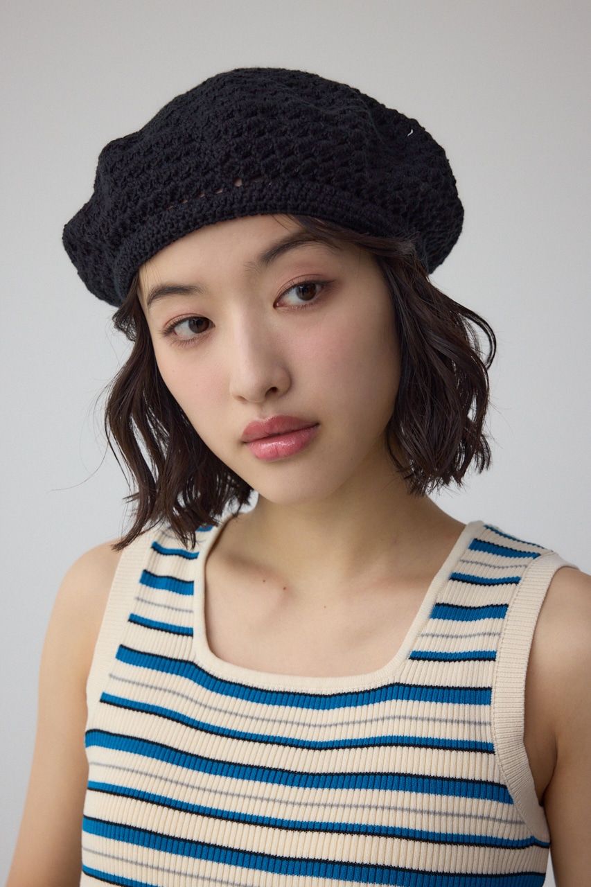 カギアミニットベレー BLK FREE