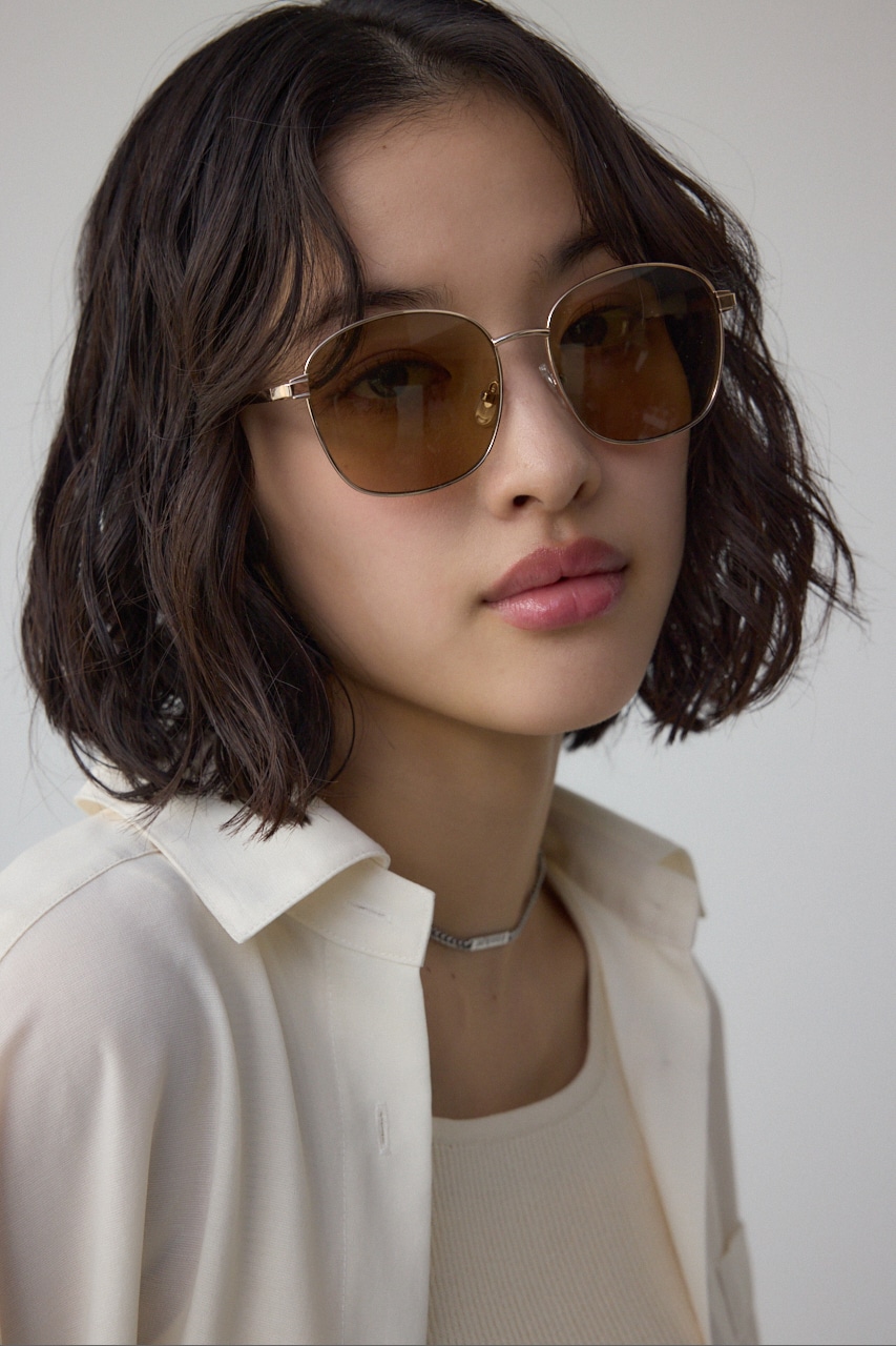 メタルフレームアイウェア BRN FREE