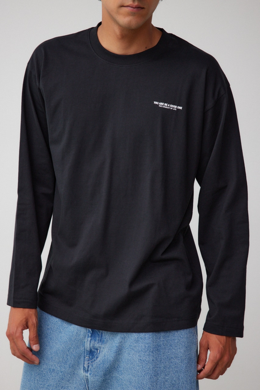 WHATEVER ロングTシャツ BLK M