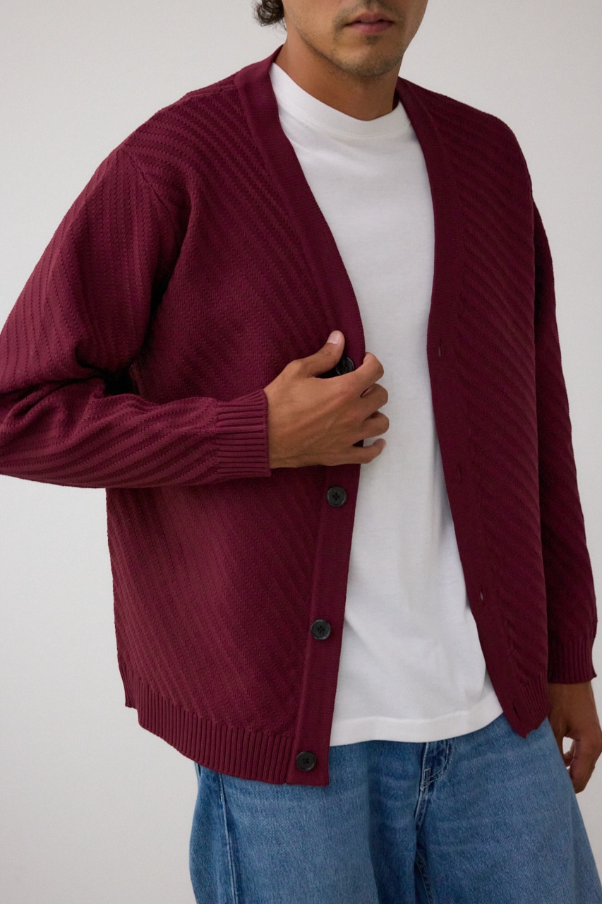 バイヤスセットカーディガン BRD FREE