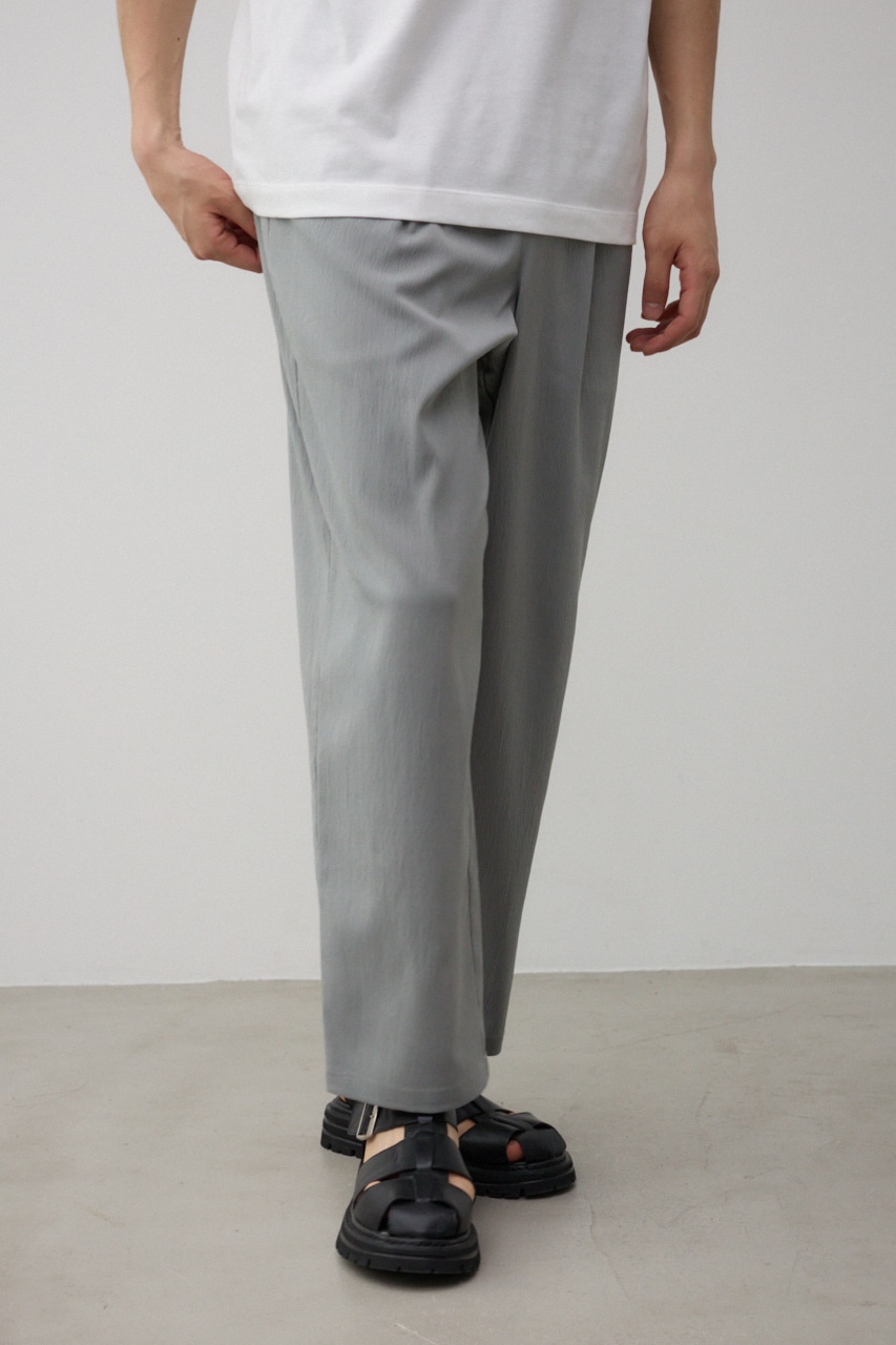 リラックスシルエットパンツ L/GRY FREE