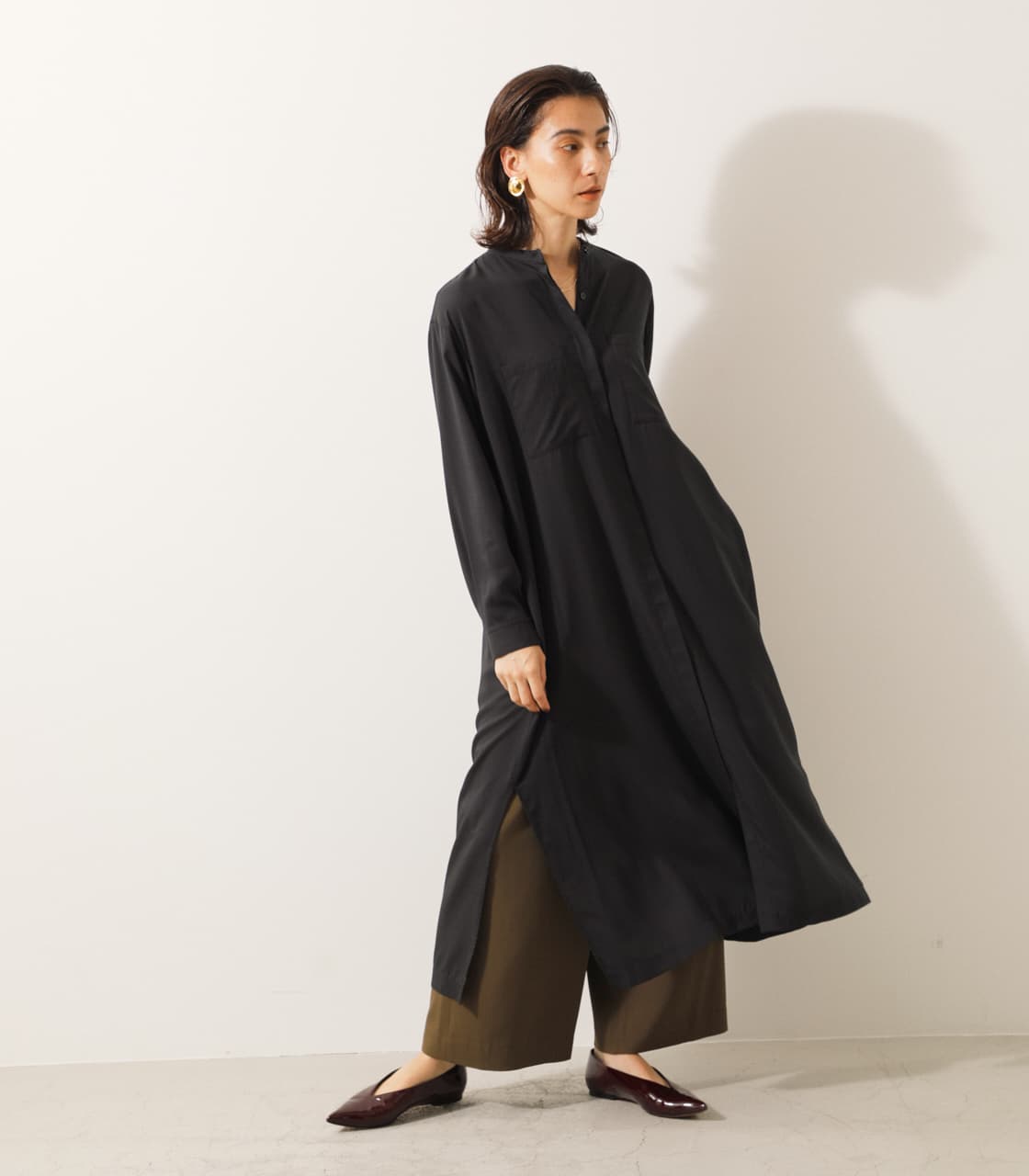 バンドカラーサイドスリットワンピース S Blk ワンピース ミニ ミディアム バロックジャパンリミテッド 公式通販サイト Shel Tter Web Store シェルターウェブストア バンドカラーサイドスリットワンピース S Blk ワンピース ミニ ミディアム バロックジャパンリミテッド 公式通販サイト Shel Tter Web Store シェルターウェブストア