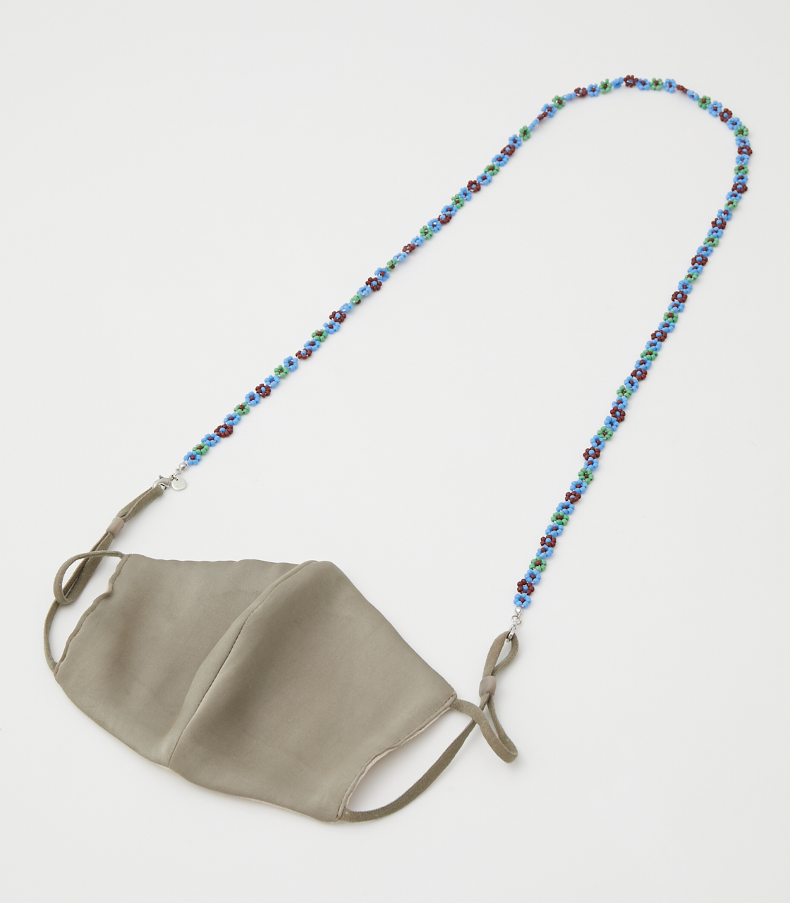 ♪614❤️ 薔薇 花 ビーズ マスクチェーン マスクチャーム マスク