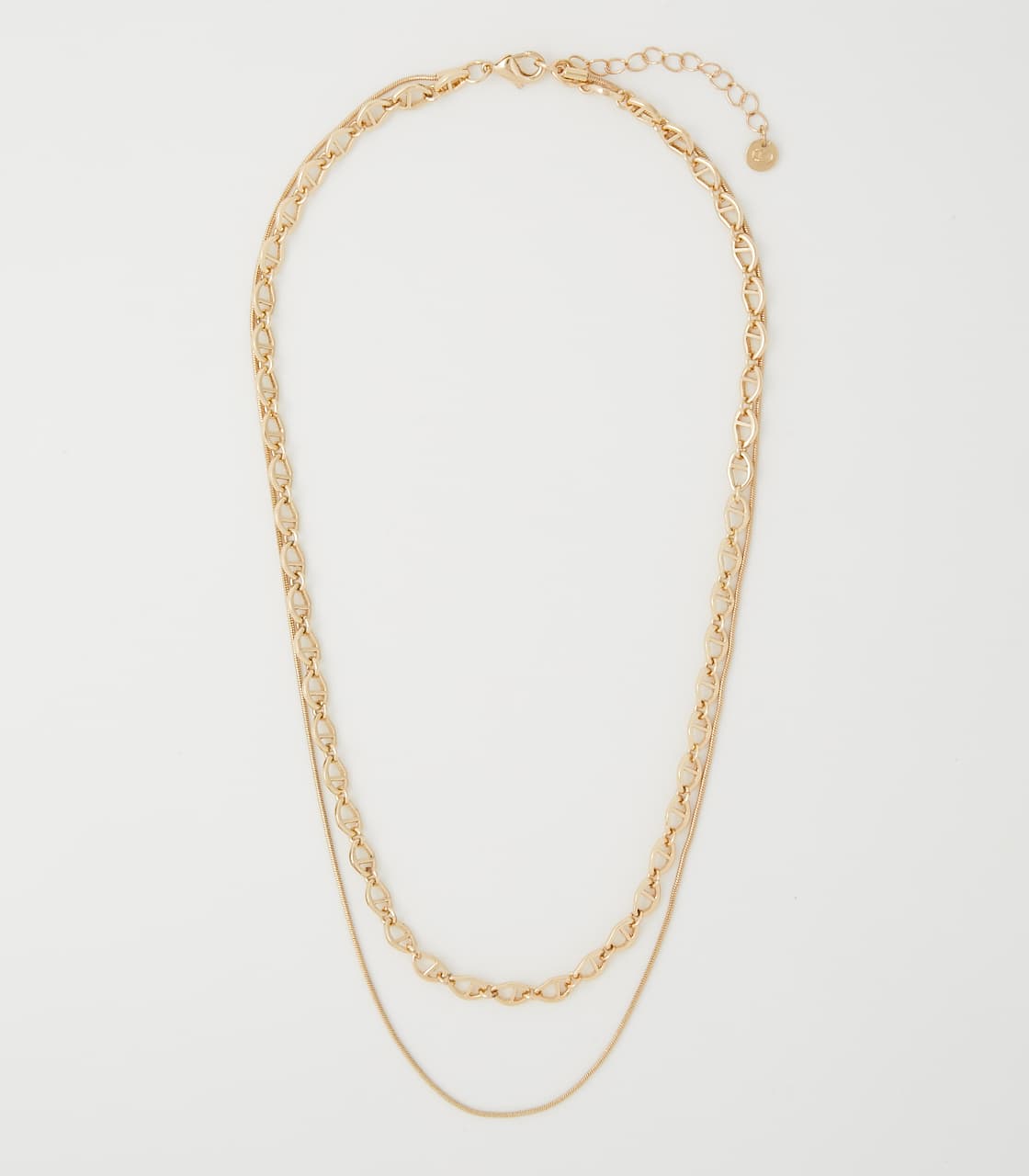 ダブルチェーンネックレス Free Gld ネックレスバロックジャパンリミテッド 公式通販サイト Shel Tter Web Store シェルターウェブストア