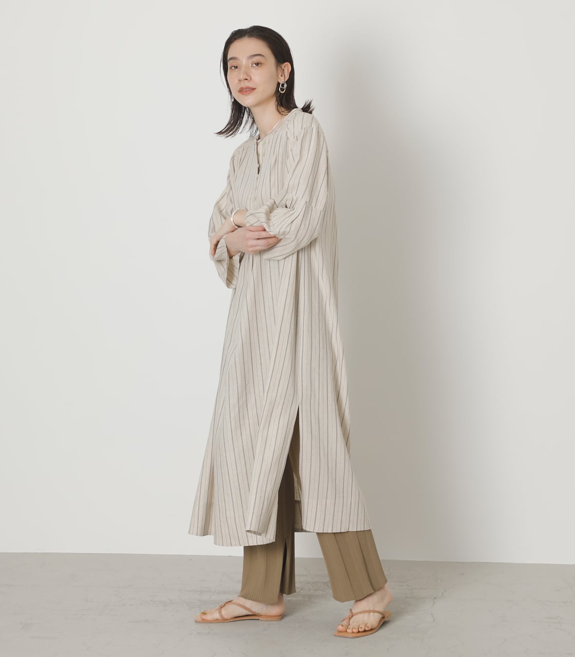 ストライプカフタンワンピース Free 柄beg ワンピース ミニ ミディアム バロックジャパンリミテッド 公式通販サイト Shel Tter Web Store シェルターウェブストア