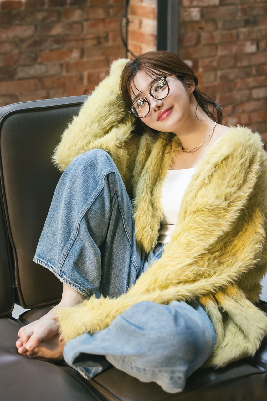 AZUL BY MOUSSY | 【MIEL CRISHUNANT】ふわふわフェザーボリュームV  