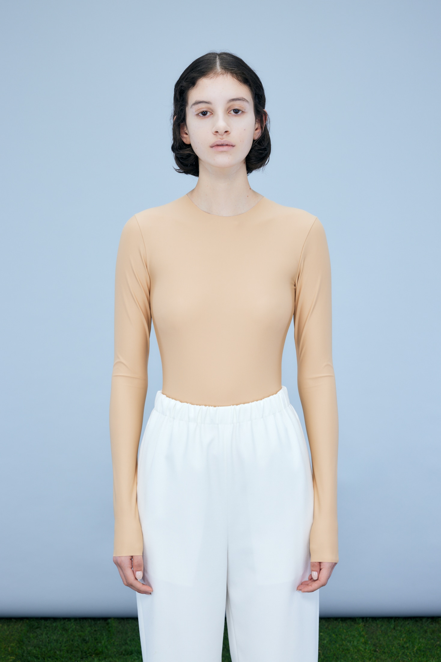 SKIN BODY-SUIT｜38｜BEG｜CUT AND SEWN｜, ENFÖLD OFFICIAL ONLINE STORE