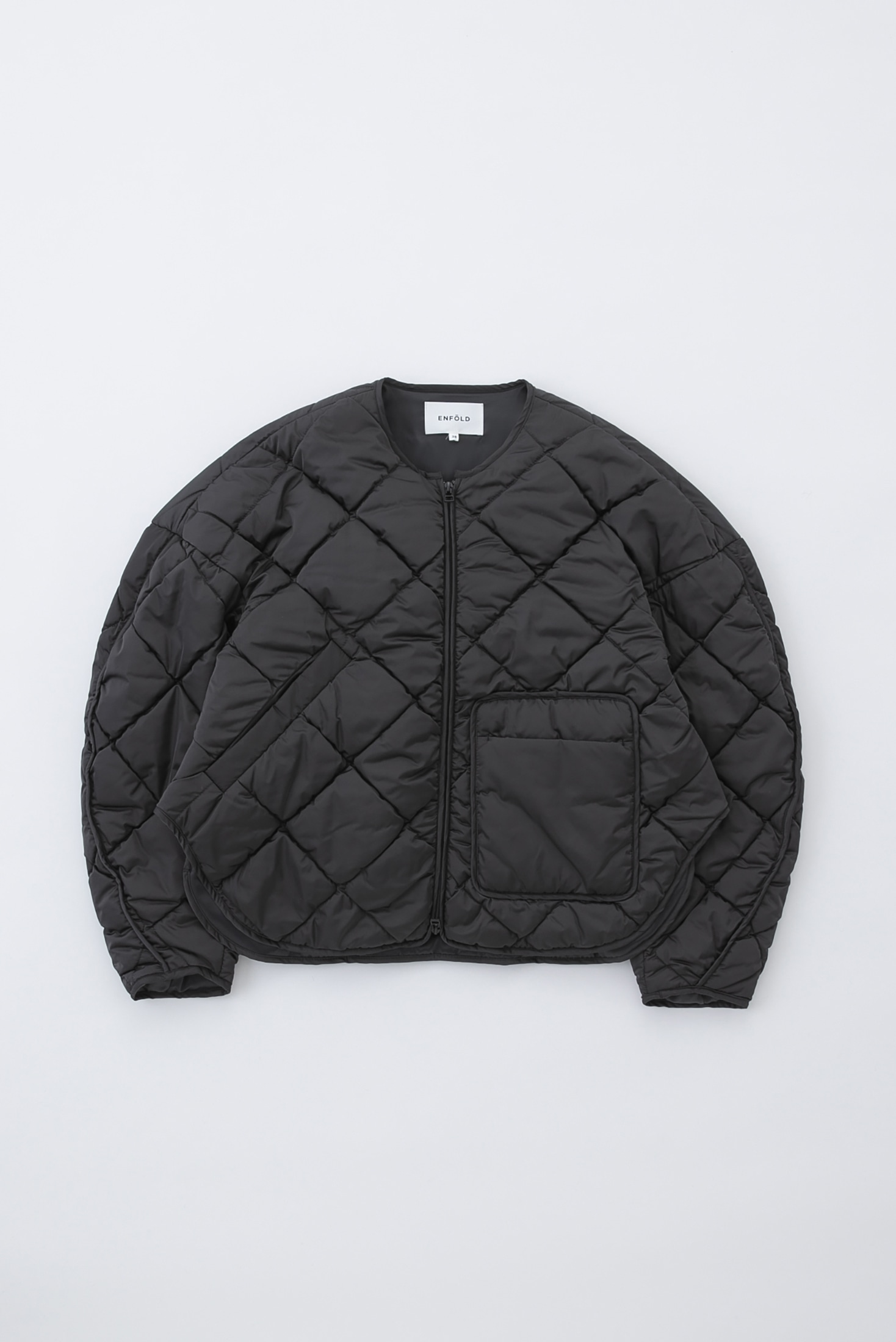 SATIN QUILTED JACKET