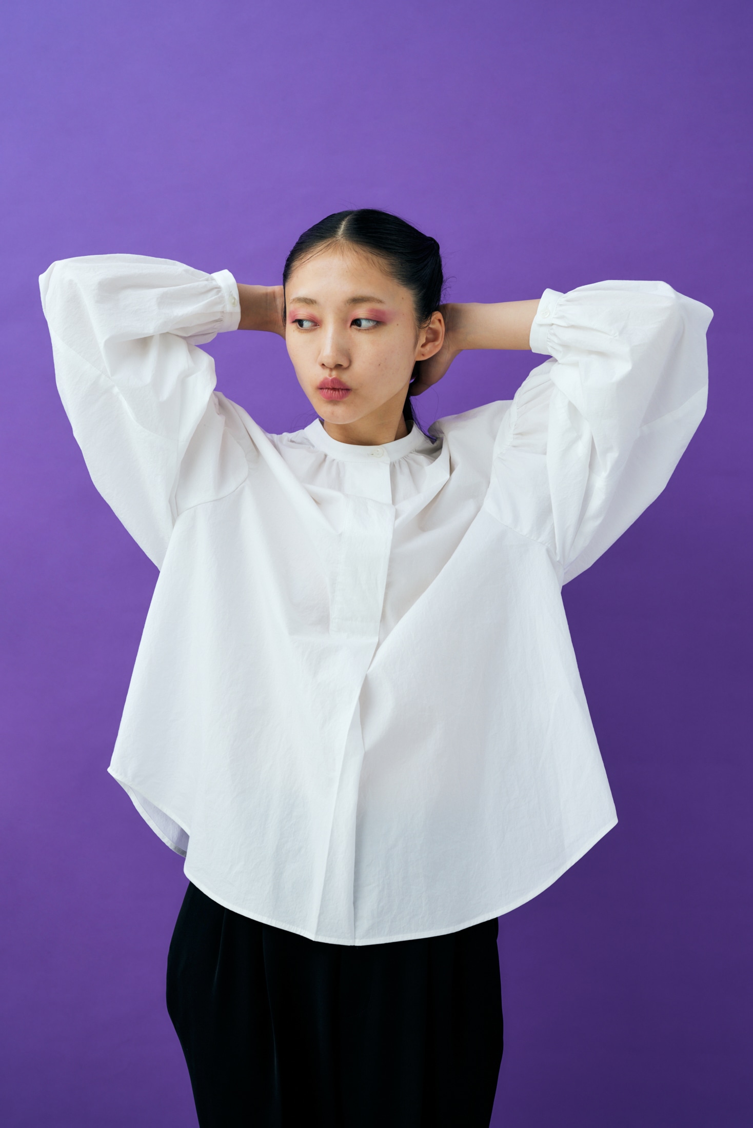 VOLUME ARM BLOUSE｜｜WHT｜SHIRTS AND BLOUSES｜ ENFÖLD