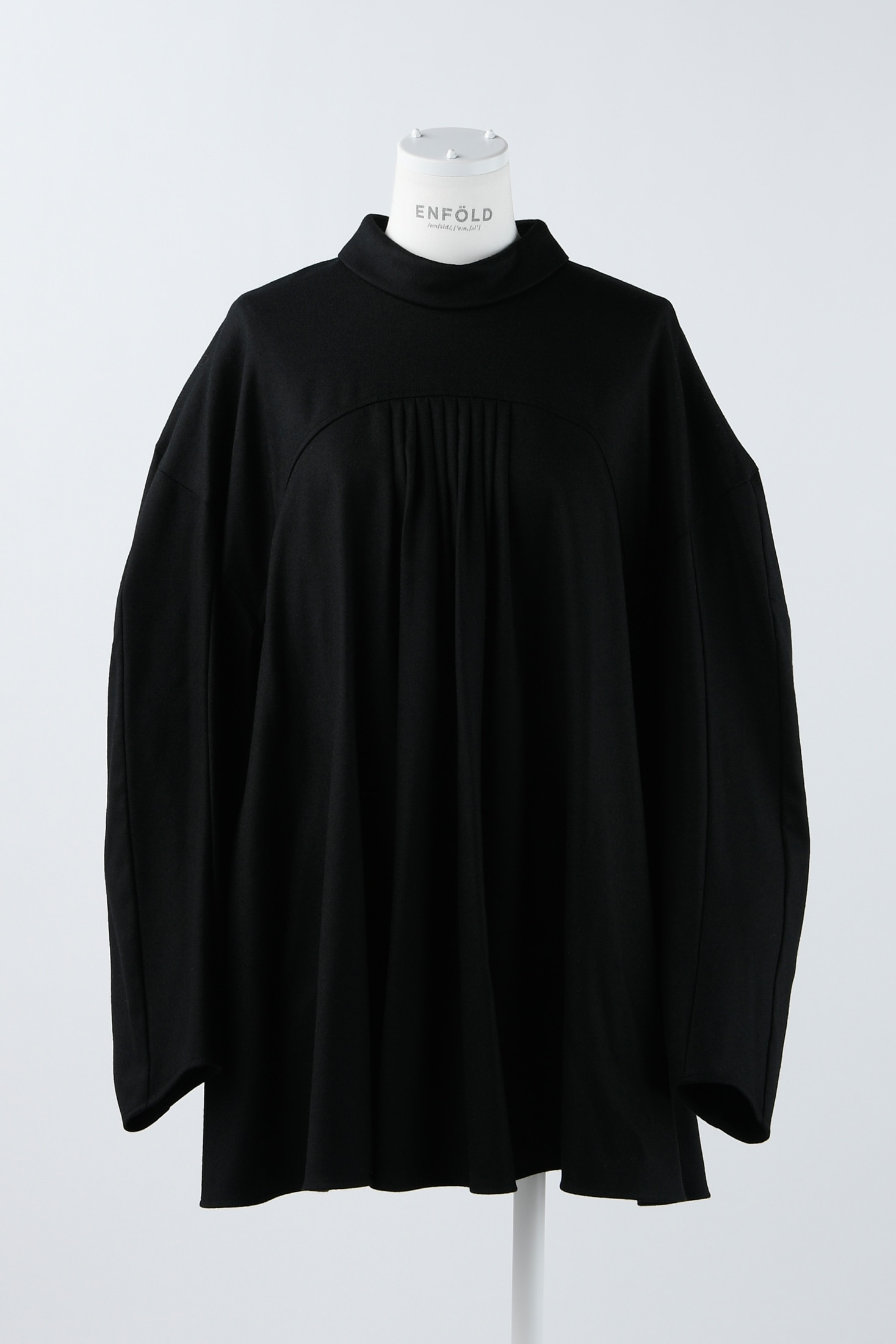 BACK-TIE PULLOVER｜38｜BLK｜SHIRTS AND BLOUSES｜|ENFÖLD OFFICIAL