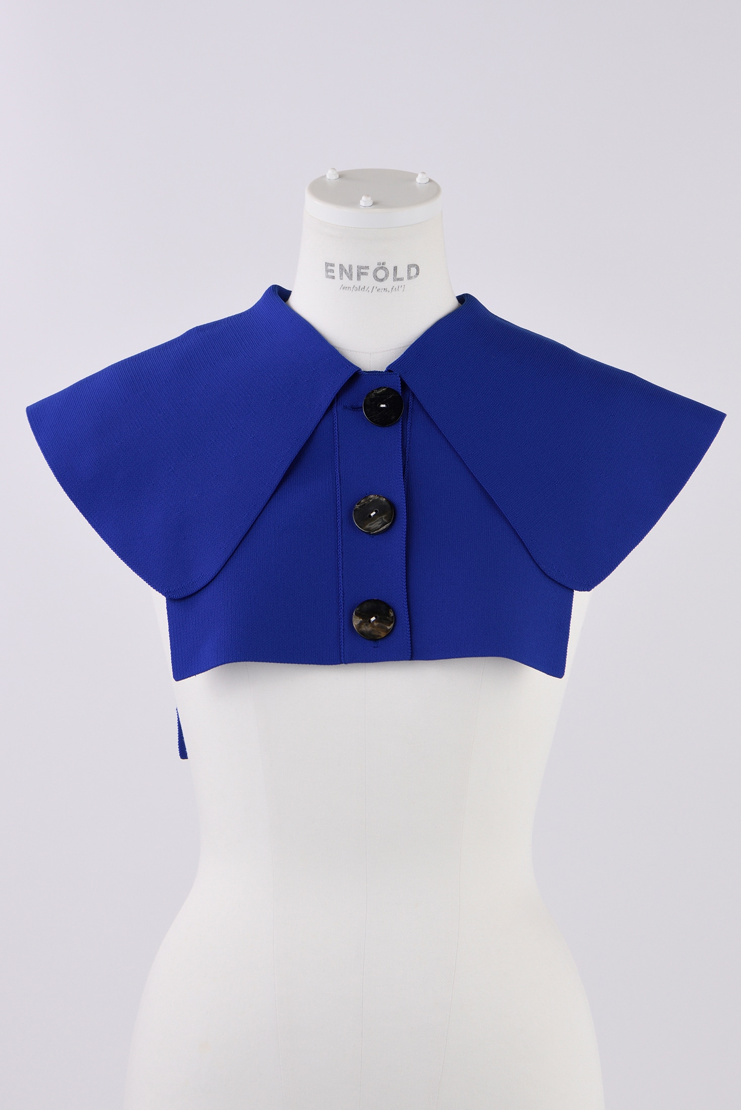 KNIT COLLAR PARTS｜38｜BLK｜KNIT WEAR｜|ENFÖLD OFFICIAL ｜ベスト・ジレ