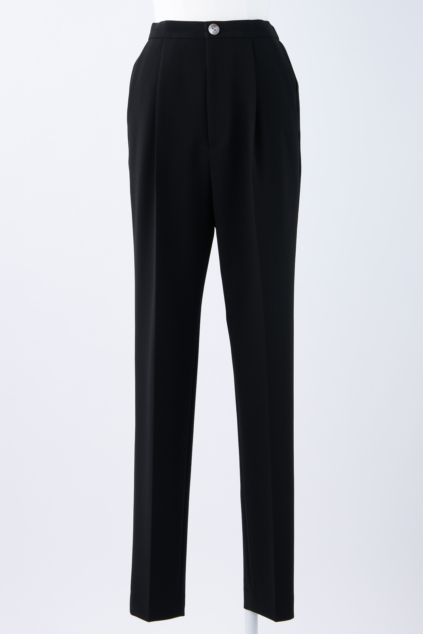 SLIM STRAIGHT-TROUSERS - パンツ