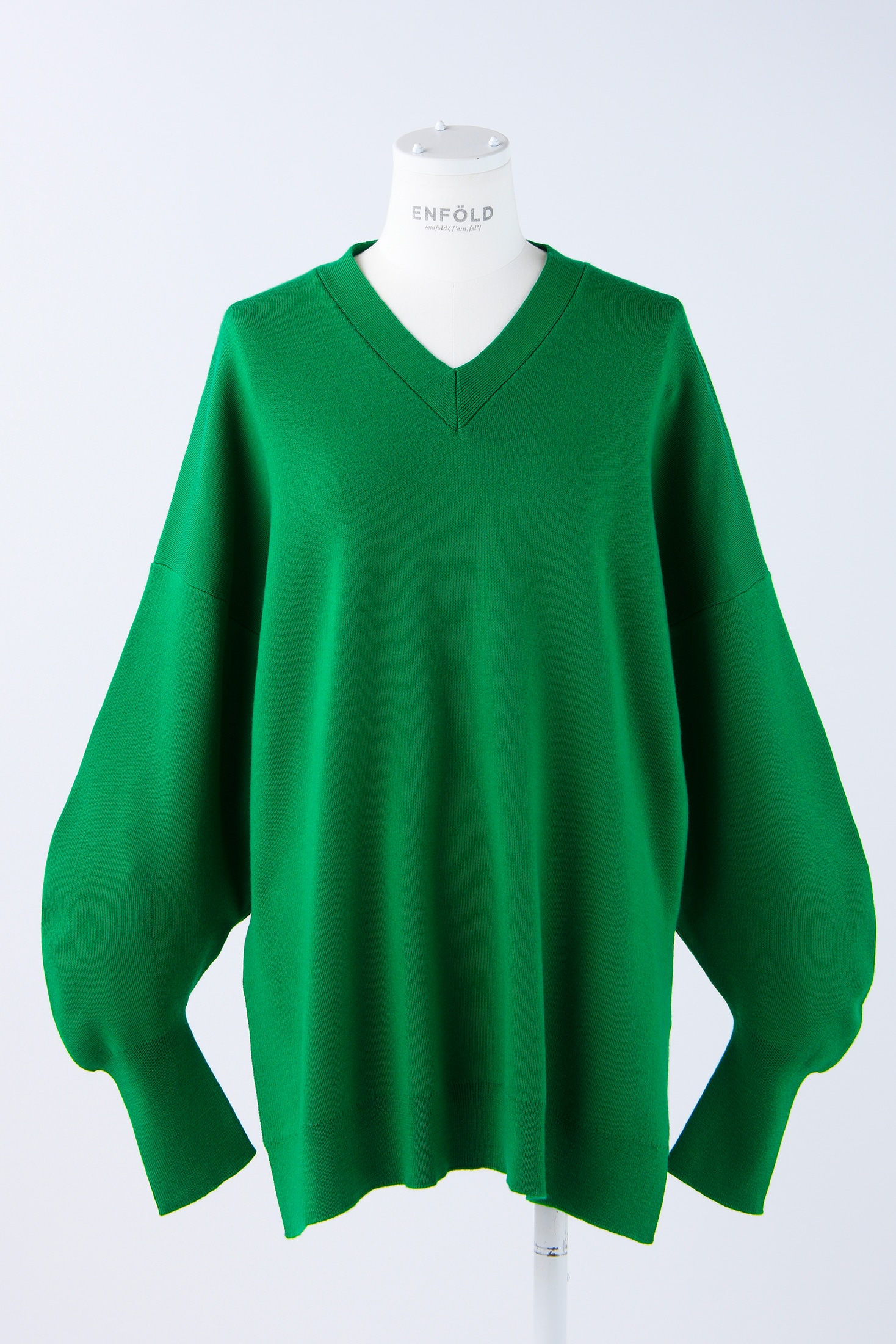 CURVE-ARM PULLOVER｜38｜BLK｜KNIT WEAR｜|ENFÖLD OFFICIAL ONLINE 
