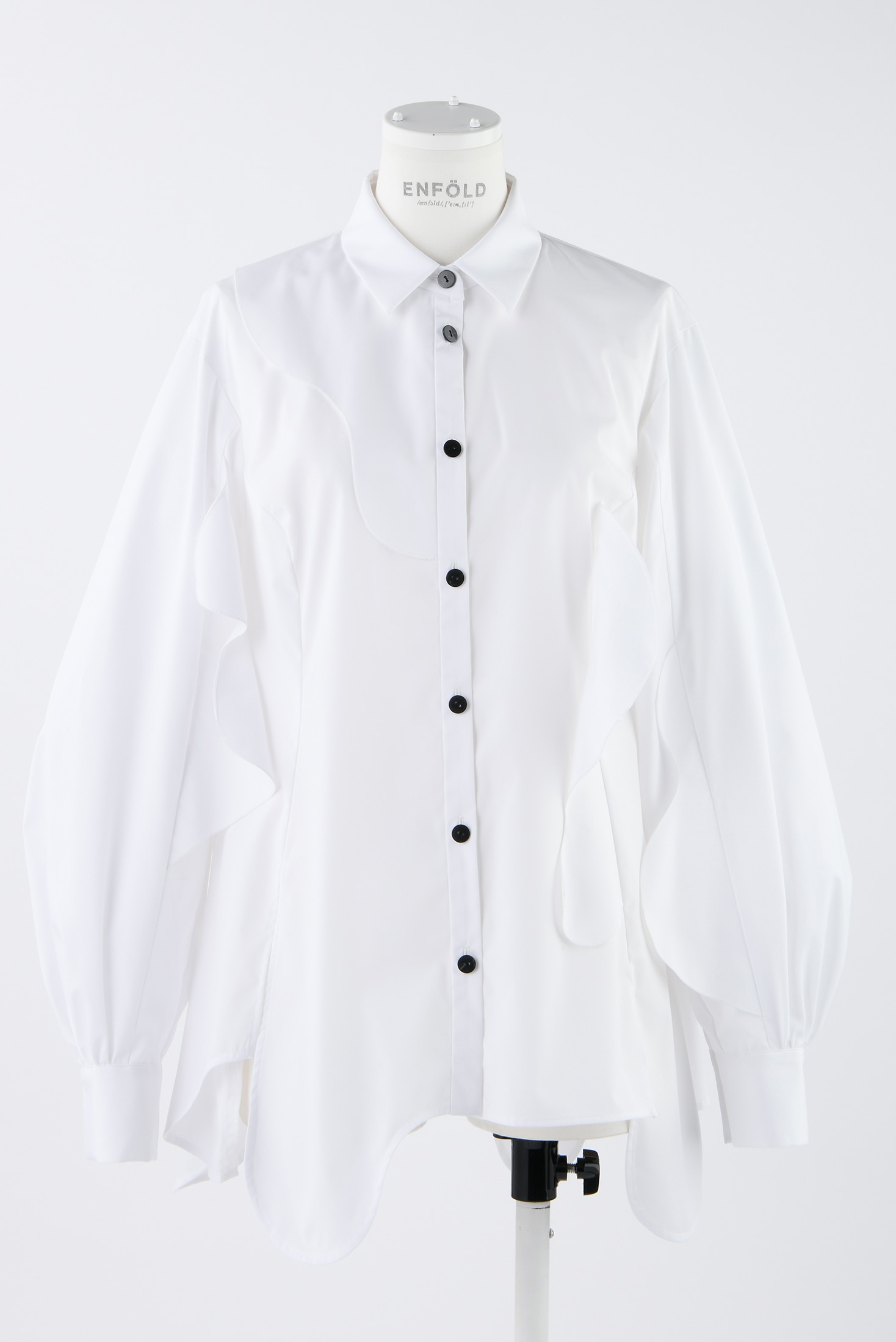 enfold ENFOLD MIX WAVE SHIRT エンフォルド 【公式通販】