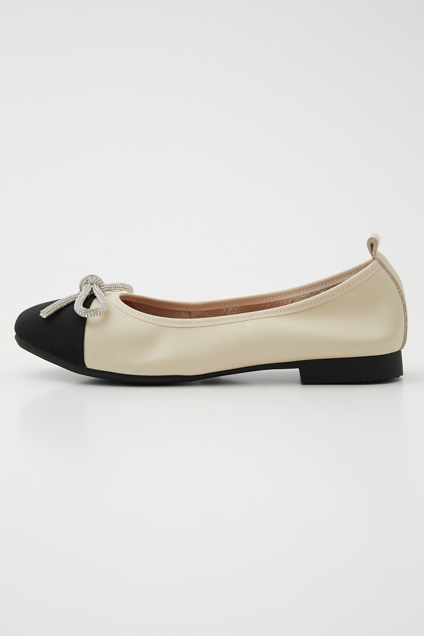 エリーゼバレエシューズ 柄WHT 24.0cm