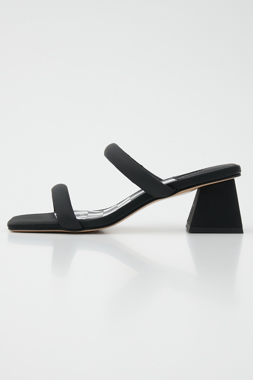 スクエアストレンジサンダル BLK 22.5cm