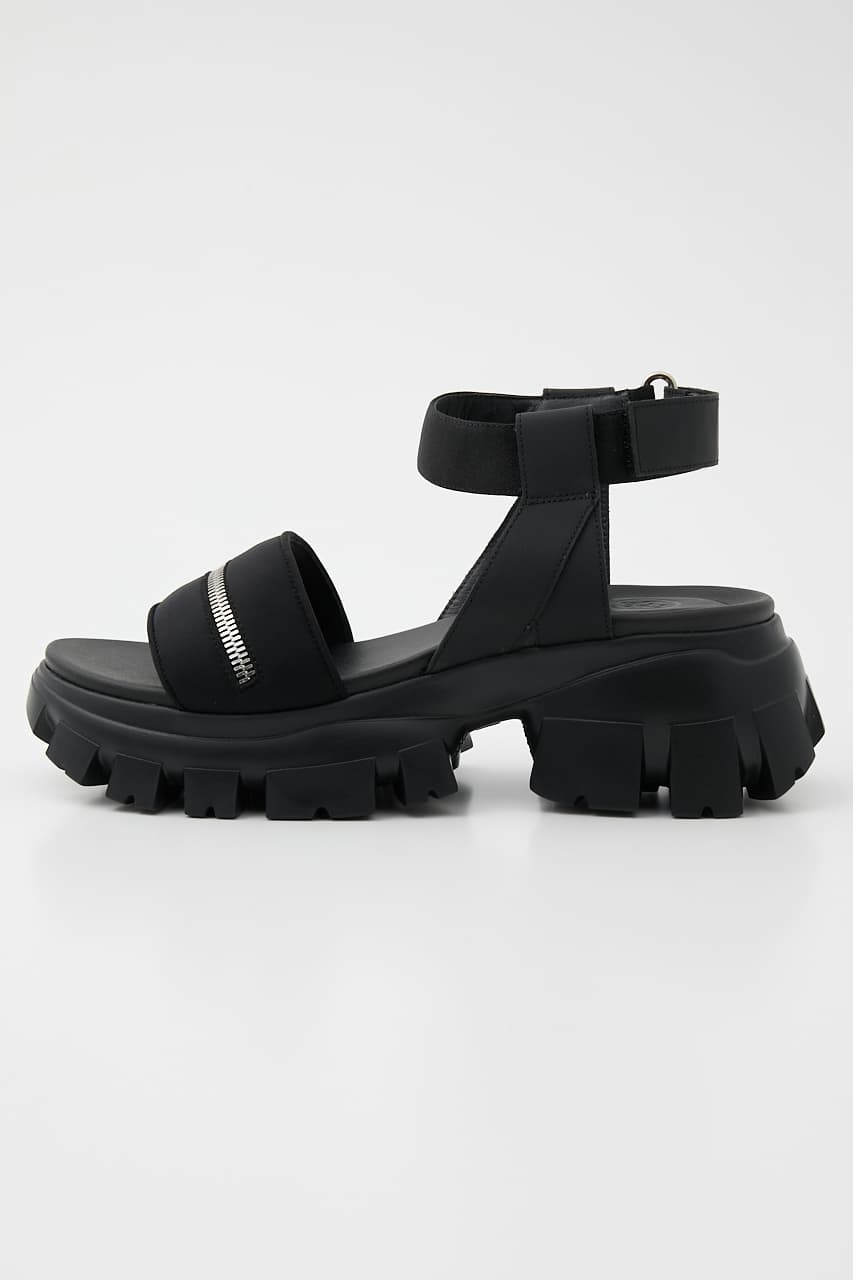 ダイバーラギッドソールサンダル BLK 24.0cm