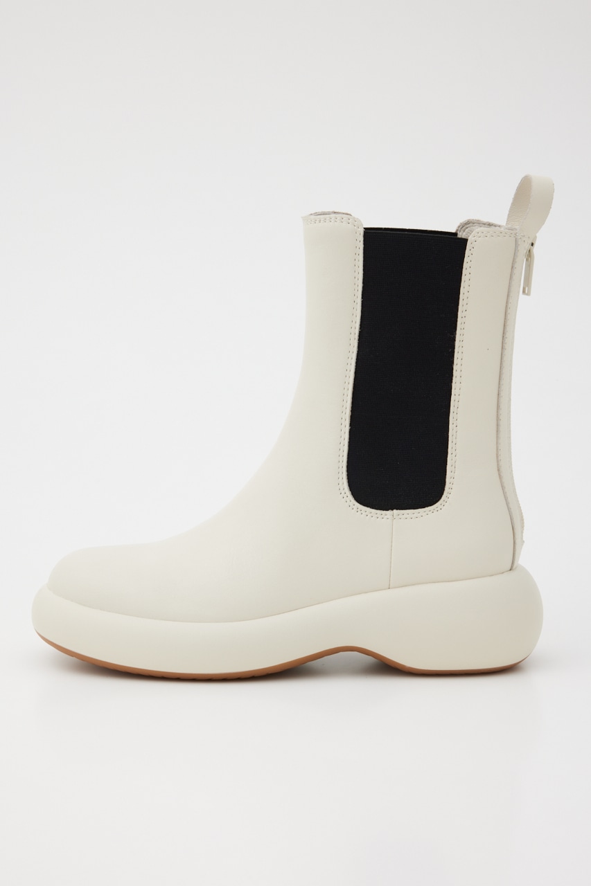 ココナチェルシーポットブーツ WHT 23.5cm