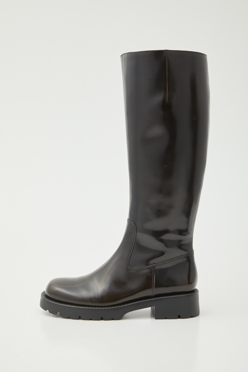 キャルーアットロングブーツ BRN 24.5cm