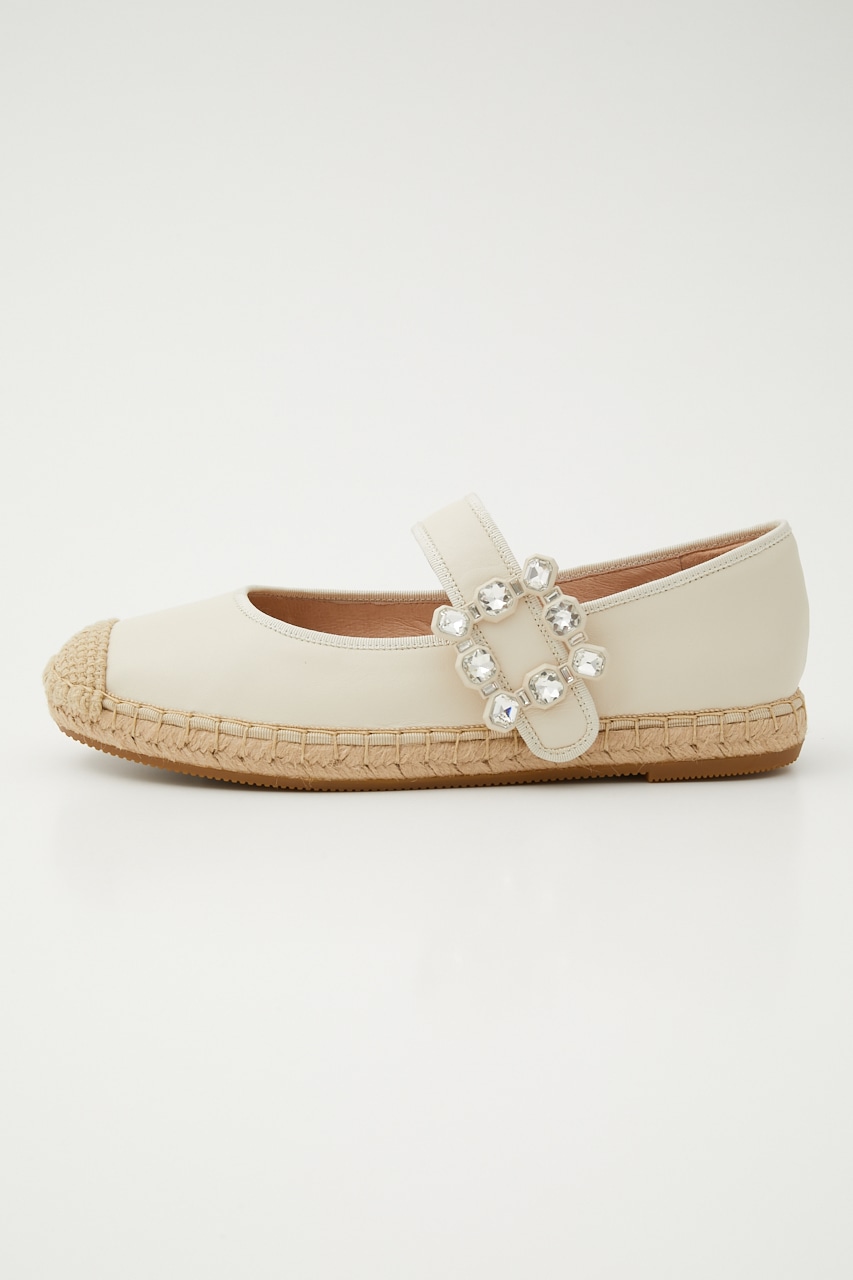 テレサメリージェーンエスパドリーユ ECRU 23.5cm