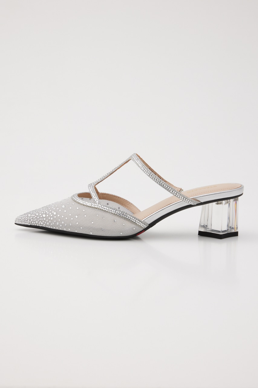 バブエラシースルーミュール SLV 22.0cm