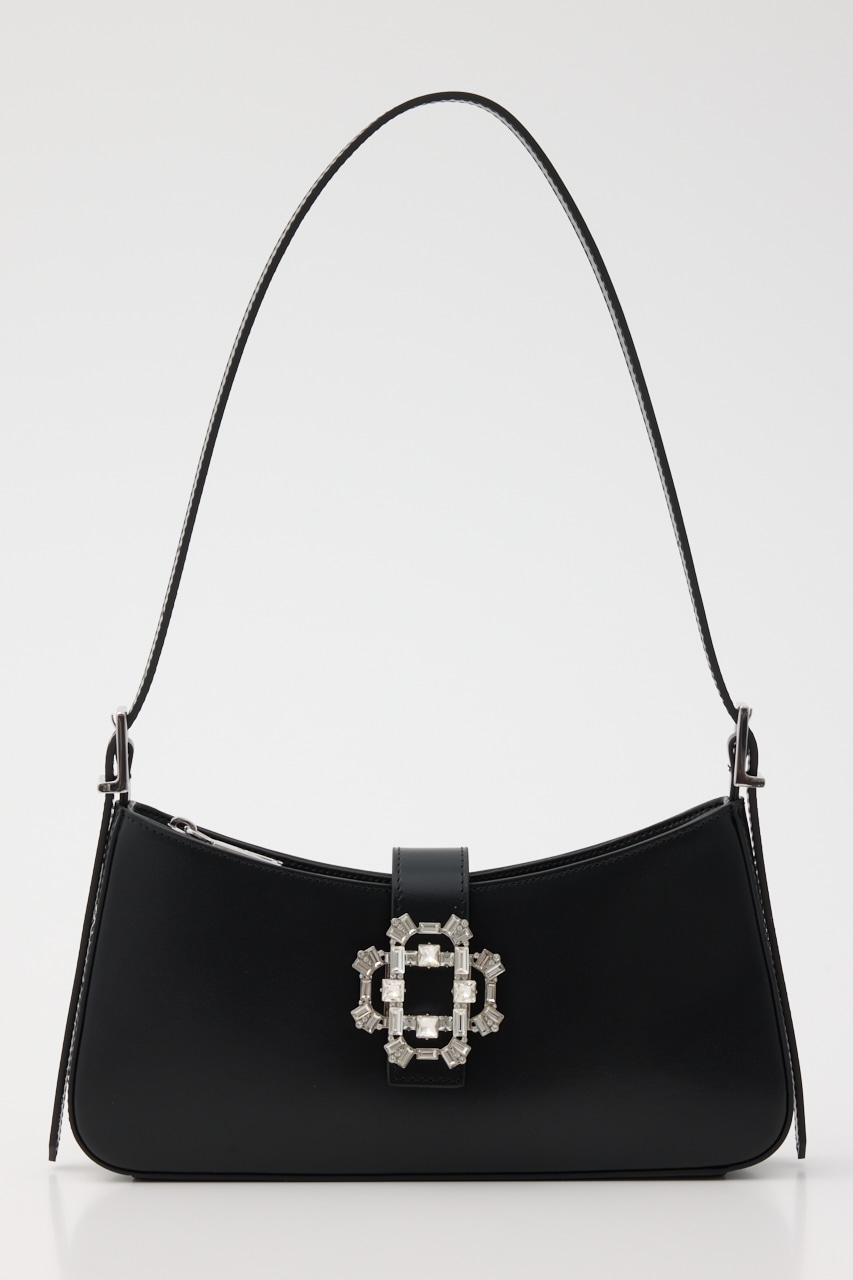 クリスタルハンドバッグ BLK FREE