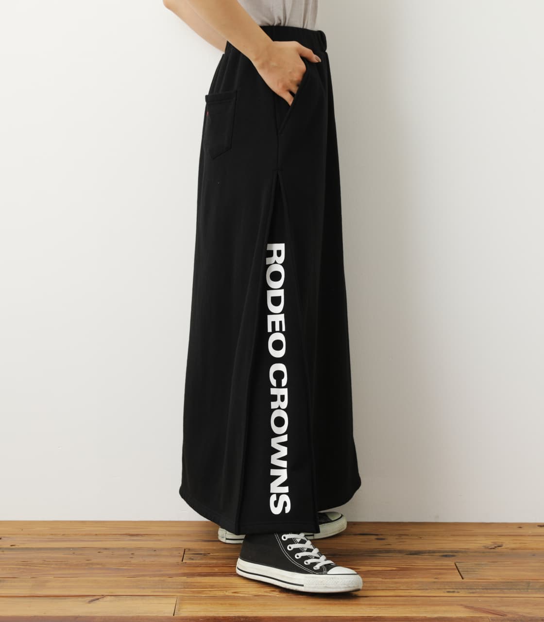 RODEO CROWNS WIDE BOWL | ロゴカットマキシスカート (スカート  