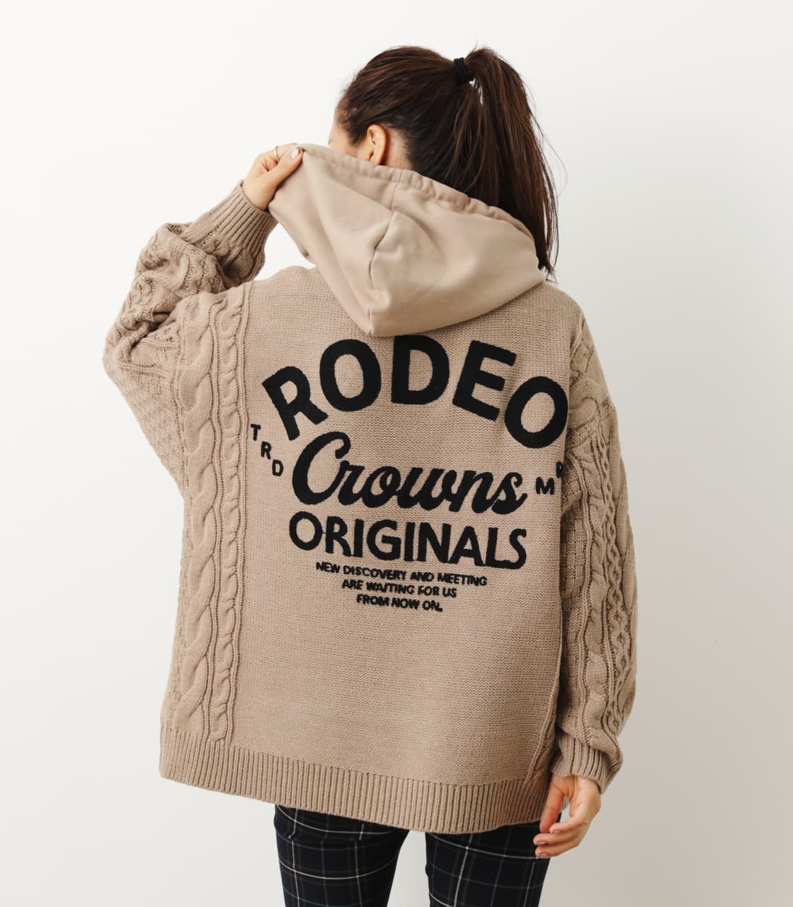 RODEO CROWNS WIDE BOWL RCケーブルニットドッキングパーカー (スウェット・パーカー |SHEL'TTER  WEBSTORE