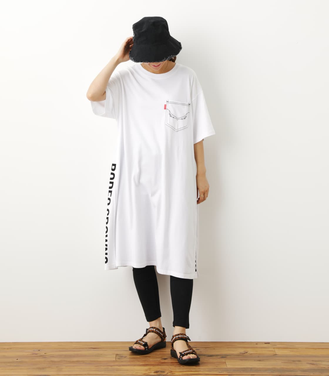 レギンス付キtシャツワンピース2 Free Wht ワンピース ミニ ミディアム バロックジャパンリミテッド 公式通販サイト Shel Tter Web Store シェルターウェブストア