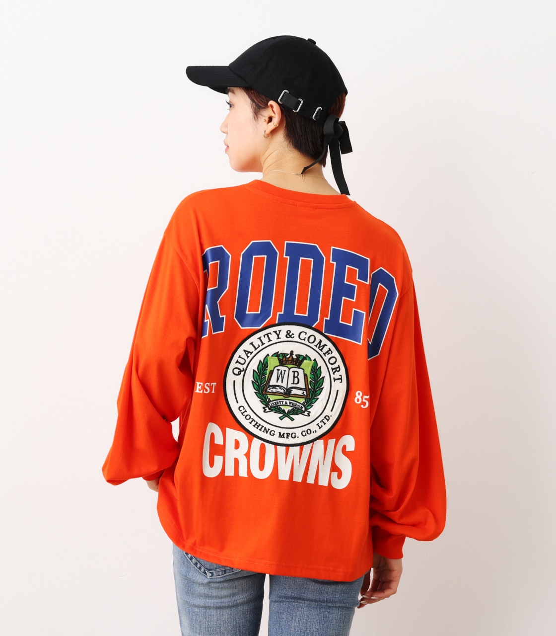 RODEO CROWNS WIDE BOWL | Rodeo College L/S Tシャツ (Tシャツ 