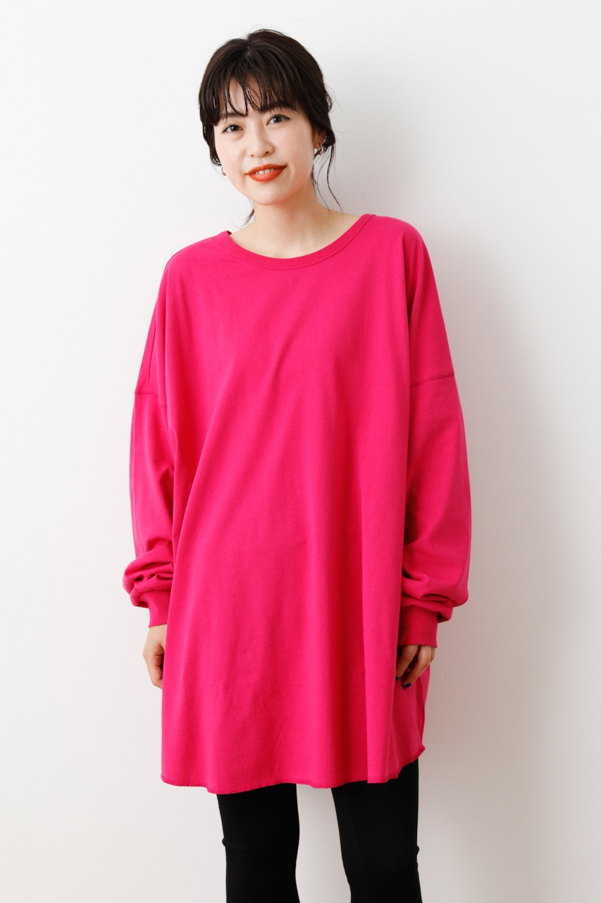 ネームパッチリラックスワンピース Free D Pnk Tシャツ カットソー 長袖 バロックジャパンリミテッド 公式通販サイト Shel Tter Web Store シェルターウェブストア