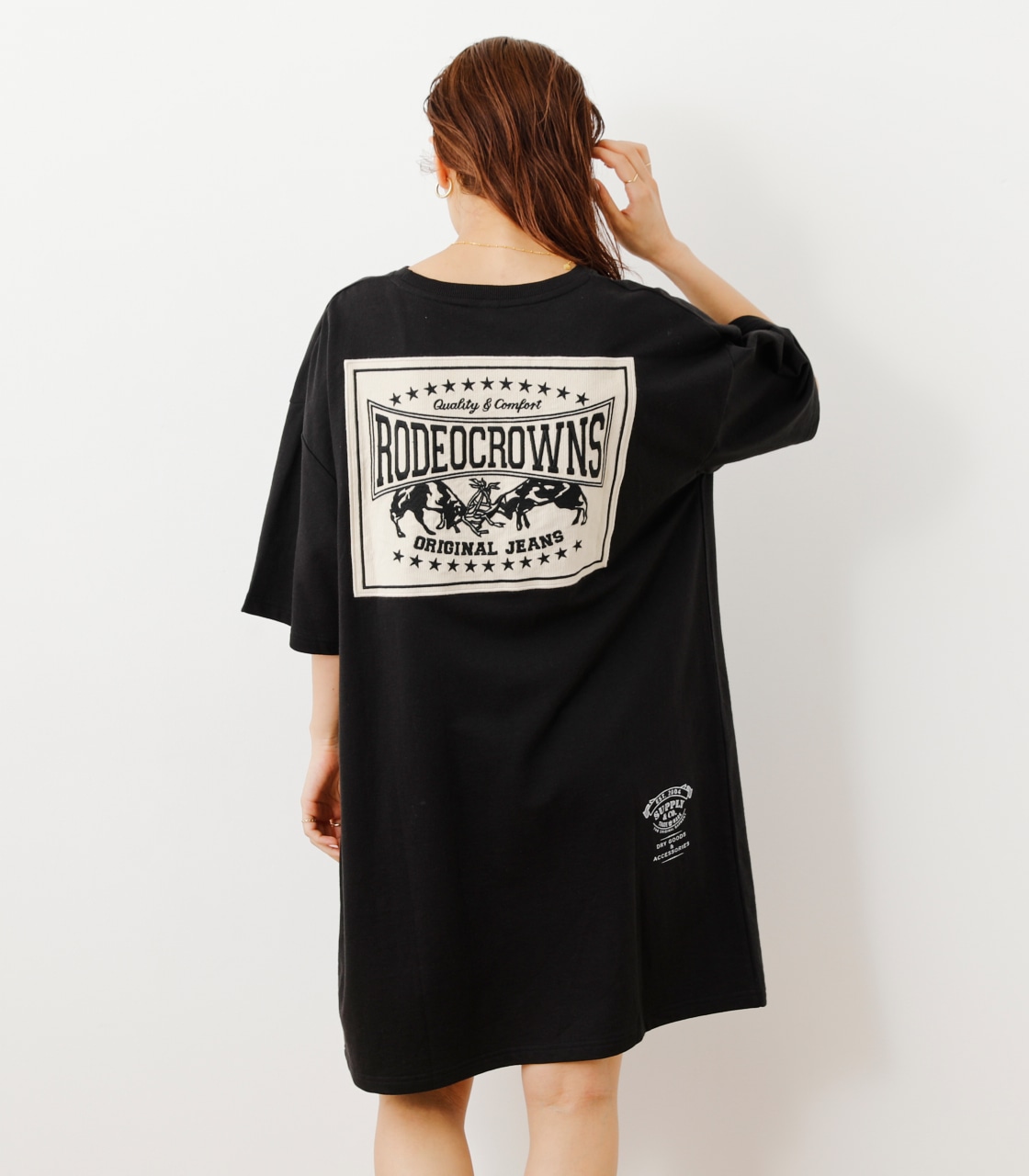 コーデュロイパッチtシャツワンピース Free Blk ワンピース ミニ ミディアム バロックジャパンリミテッド 公式通販サイト Shel Tter Web Store シェルターウェブストア