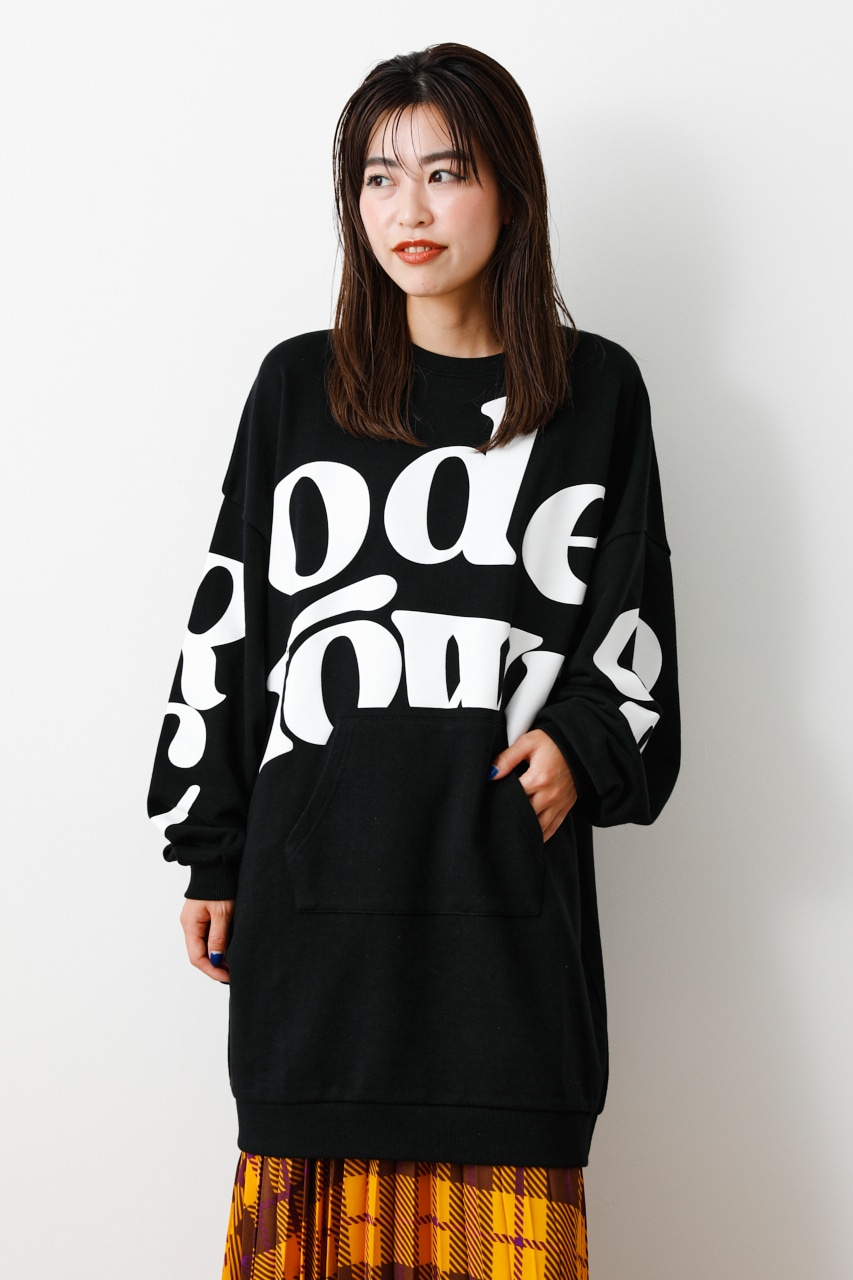 Form Logoスウェットワンピース Free Blk ワンピース ミニ ミディアム バロックジャパンリミテッド 公式通販サイト Shel Tter Web Store シェルターウェブストア