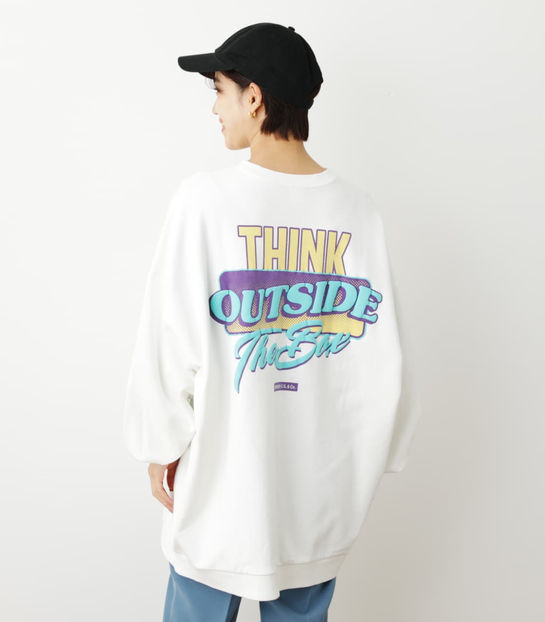 Outsideスウェットワンピース F O Wht ワンピース ミニ ミディアム バロックジャパンリミテッド 公式通販サイト Shel Tter Web Store シェルターウェブストア