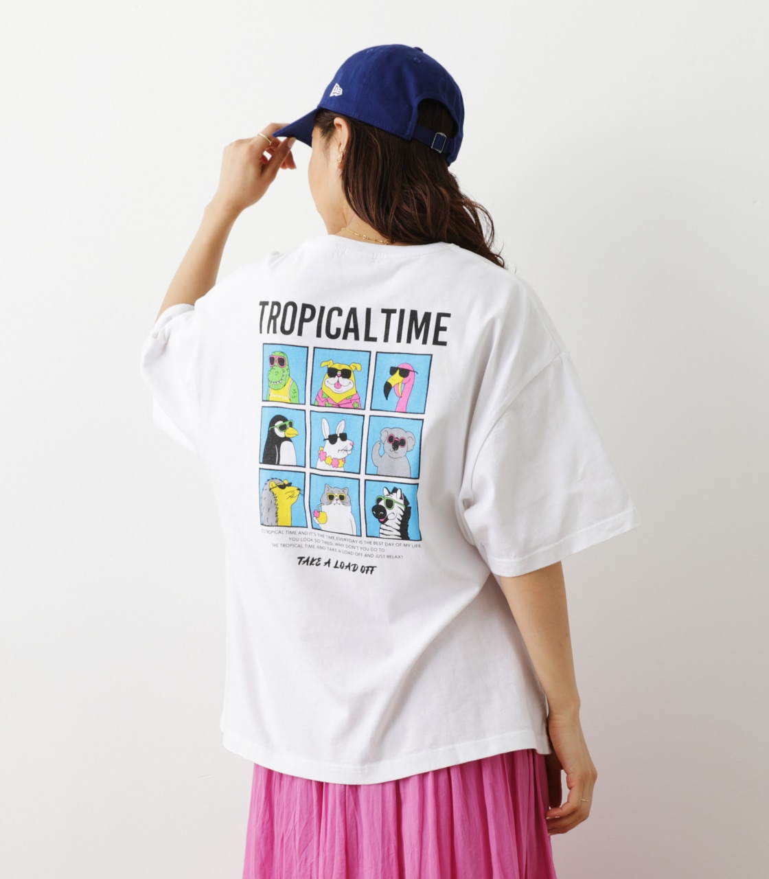 サングラスアニマルズtシャツ Free Wht Tシャツ カットソー 半袖 バロックジャパンリミテッド 公式通販サイト Shel Tter Web Store シェルターウェブストア