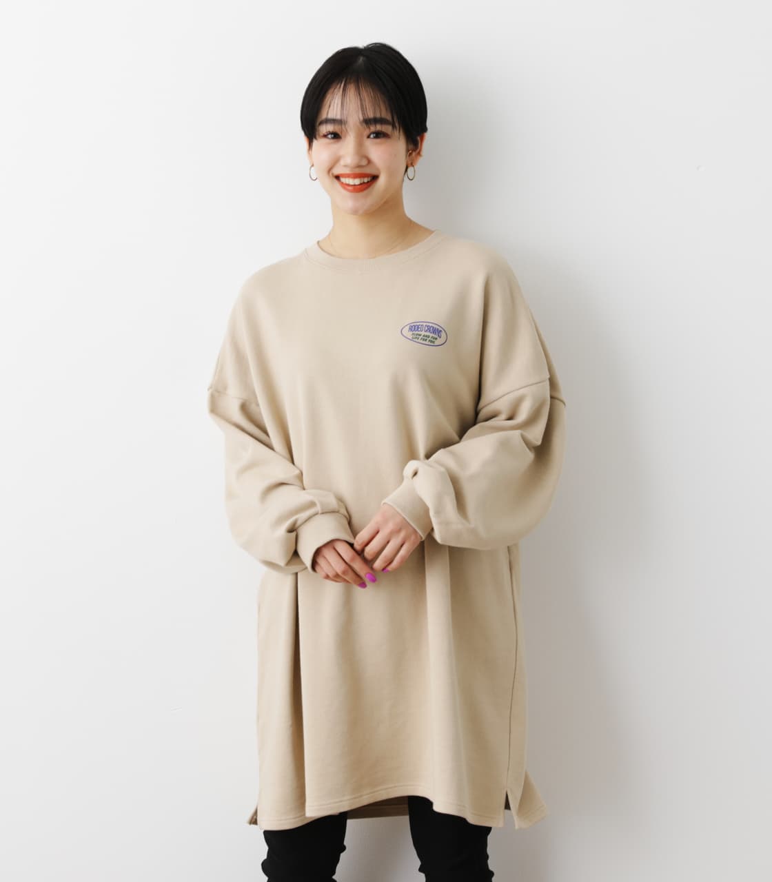 Bump Logo スウェットワンピース Free L Beg ワンピース ミニ ミディアム バロックジャパンリミテッド 公式通販サイト Shel Tter Web Store シェルターウェブストア