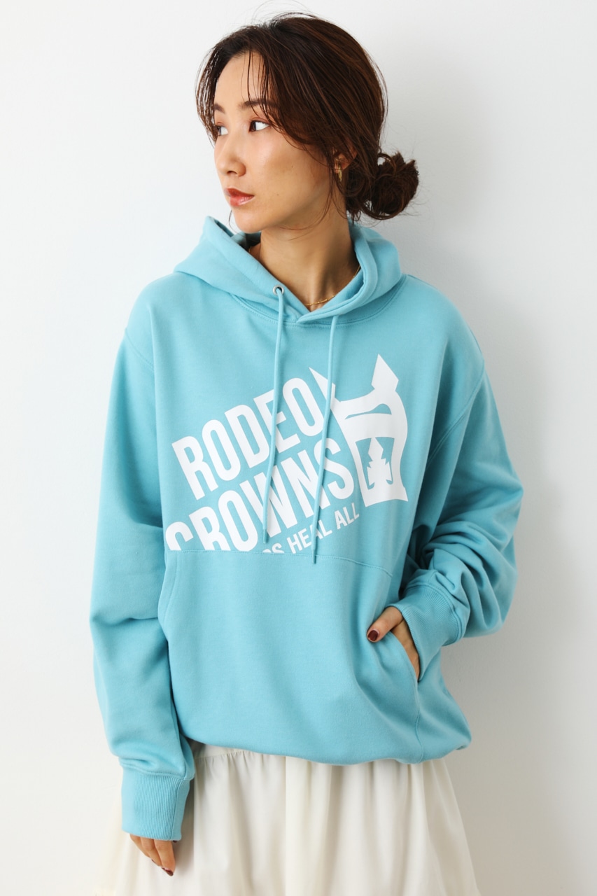 RODEO CROWNS Leaning Logo パーカー